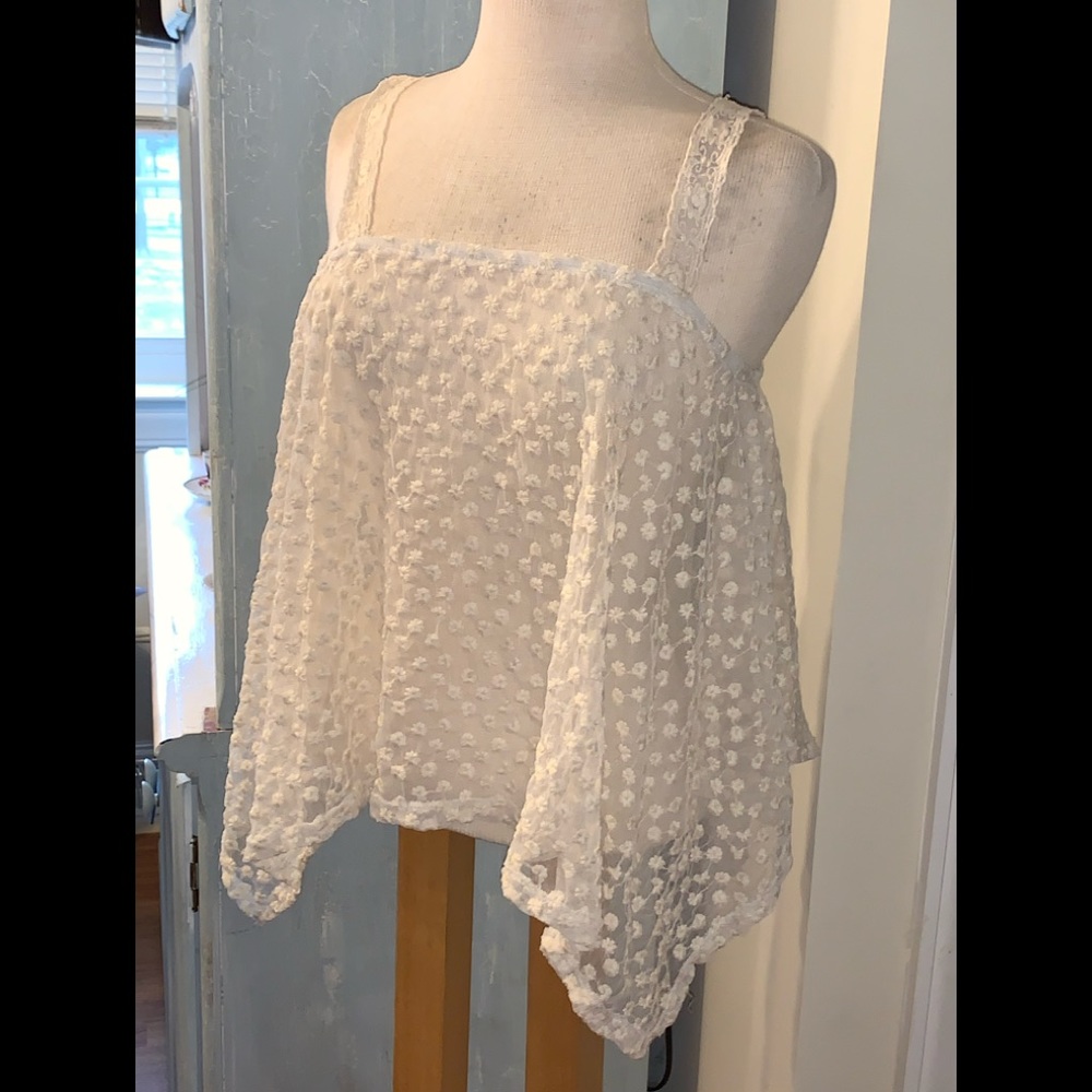 NWT Boho scarf style tank Adorable, Rue21 XS